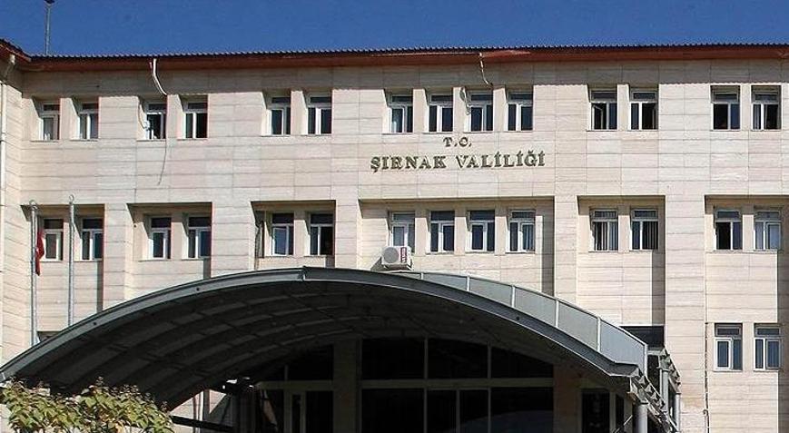 Şırnakta 5 bölge geçici özel güvenlik bölgesi ilan edildi