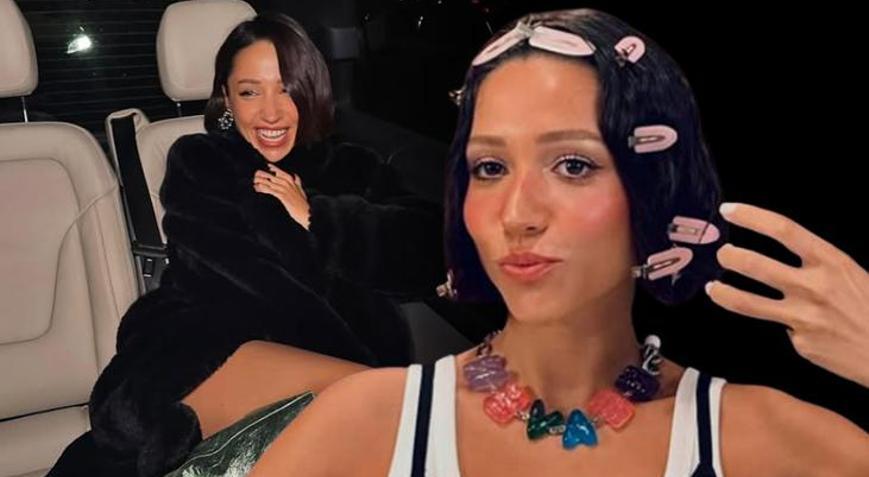 Zeynep Bastık bu kez arkadaşının doğum gününe katıldı Peruklu hali dikkat çekti