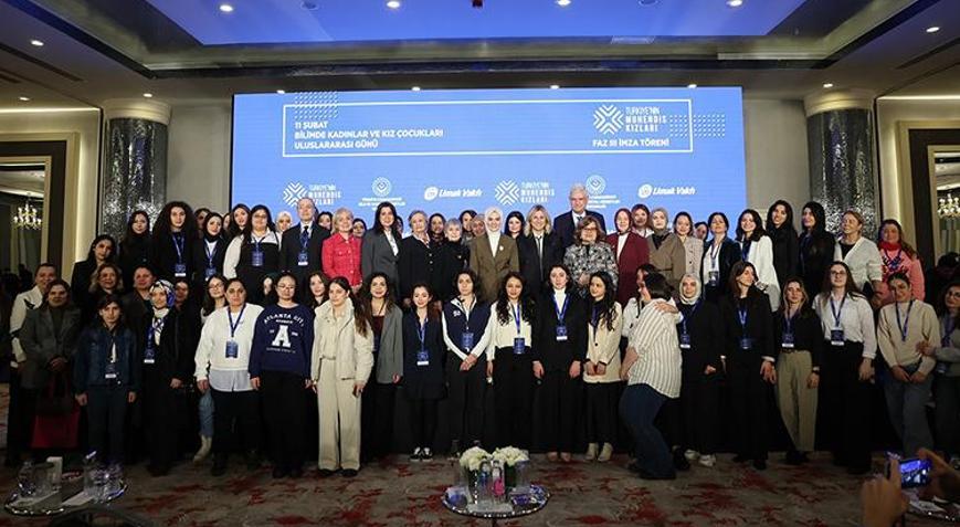 Türkiye’nin Mühendis Kızları Projesi’nde üçüncü faz başladı