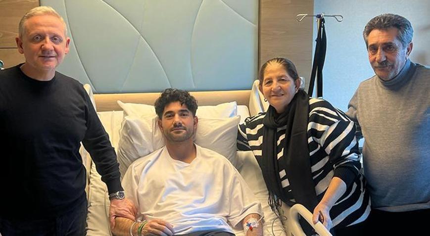 Başakşehirde Onur Ergün ameliyat edildi