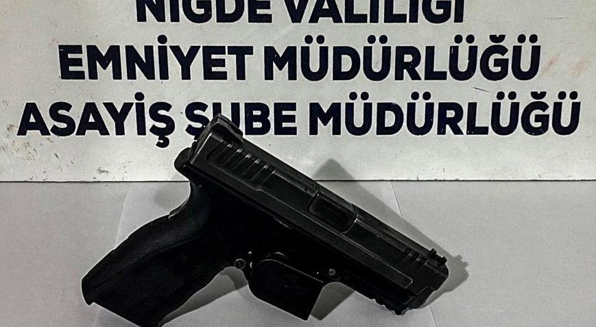 Niğdede ruhsatsız silah taşıyan 6 kişi tutuklandı