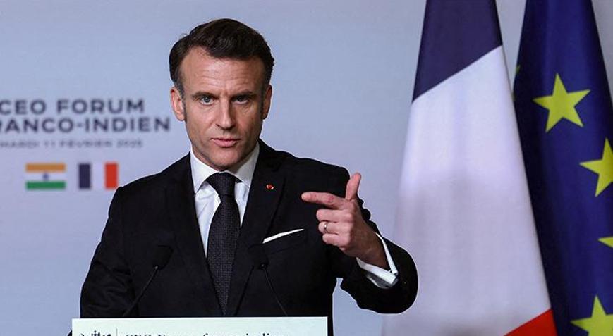 Macrondan Trumpa Gazze yanıtı: Boş bir arazi değil, 2 milyon insanın yaşadığı topraklar