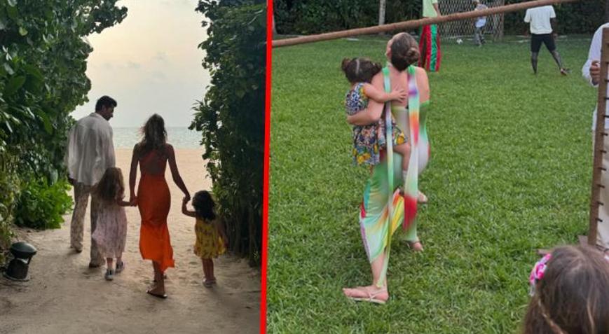 Sinem Kobal Maldivlerden paylaştı Kenan İmirzalıoğlu sürprizi Aile albümü