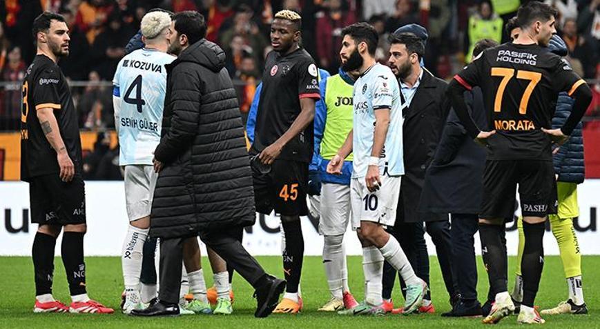 PFDKdan Adana Demirspor maçı kararı Galatasaray maçında sahadan çekilmişlerdi