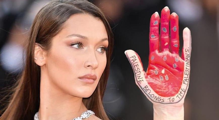 Bella Hadid: Filistin, Filistinlilere aittir