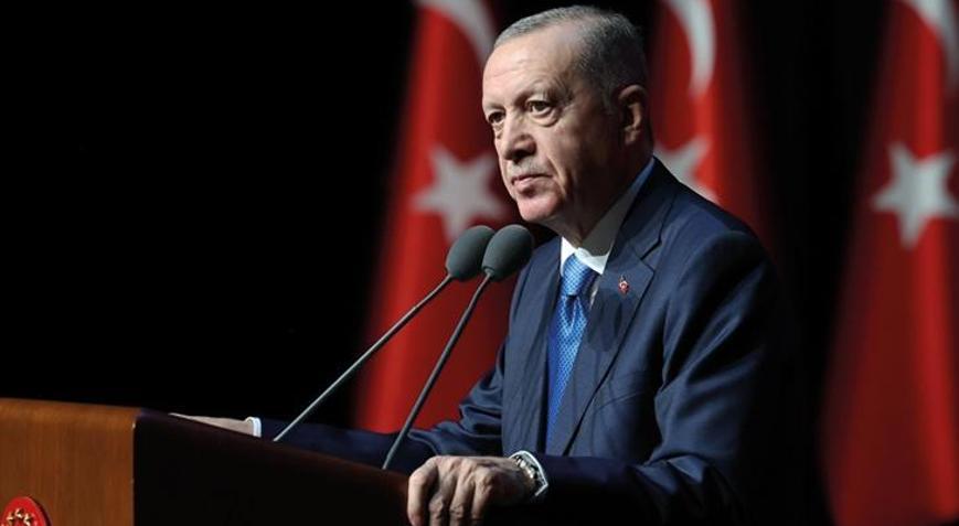 Cumhurbaşkanı Erdoğandan itfaiye eri Furkan Sayının ailesine başsağlığı mesajı