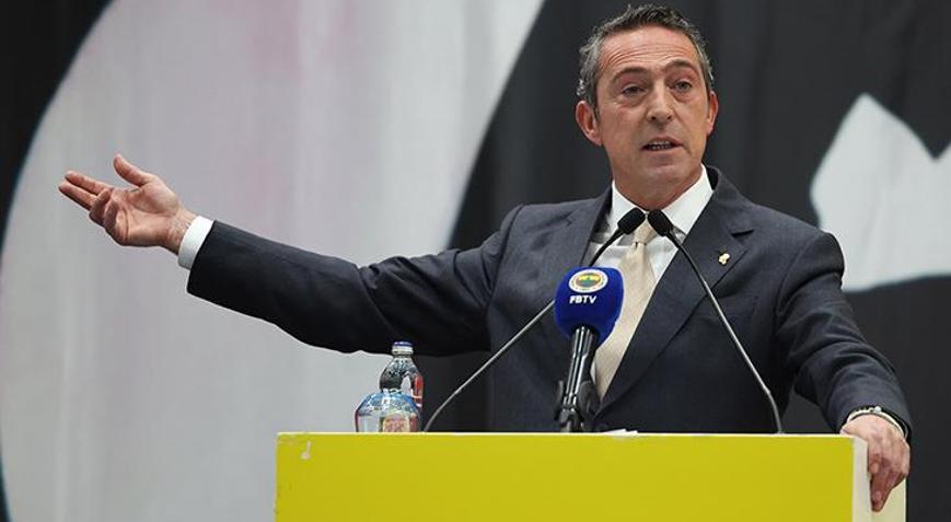 Fenerbahçe Başkanı Ali Koç: Haram değil alın teri