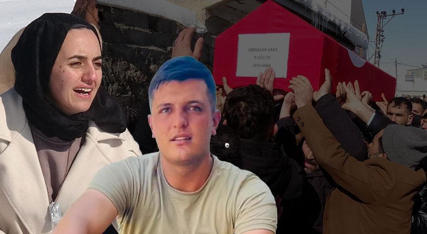 Kazada ölen sözleşmeli er son yolculuğuna uğurlandı Kahreden detay ortaya çıktı