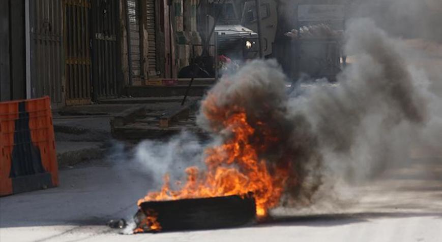 İsrail ordusu işgal altındaki Batı Şerianın Nablus kentine baskın düzenledi
