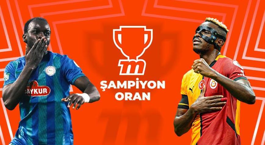 Lider Galatasaray, Çaykur Rizespor deplasmanında Kritik maçın heyecanı Şampiyon Oran farkıyla Misli’de