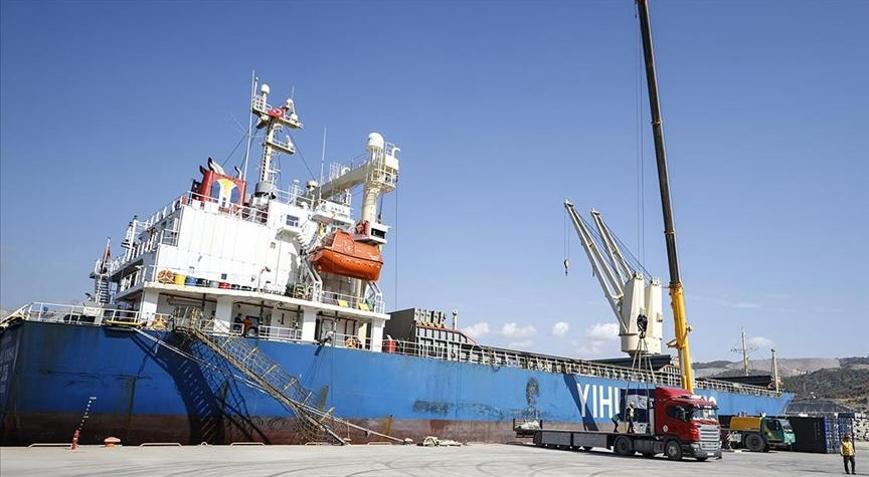 Akkuyu NGSnin Doğu Kargo Terminaline 100üncü kargo gemisi ulaştı