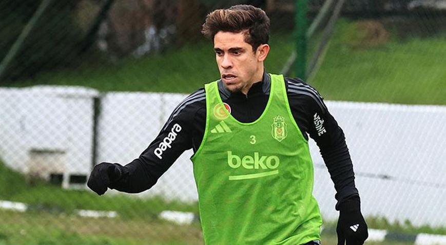 Beşiktaşa Gabriel Paulista müjdesi Takımla çalıştı