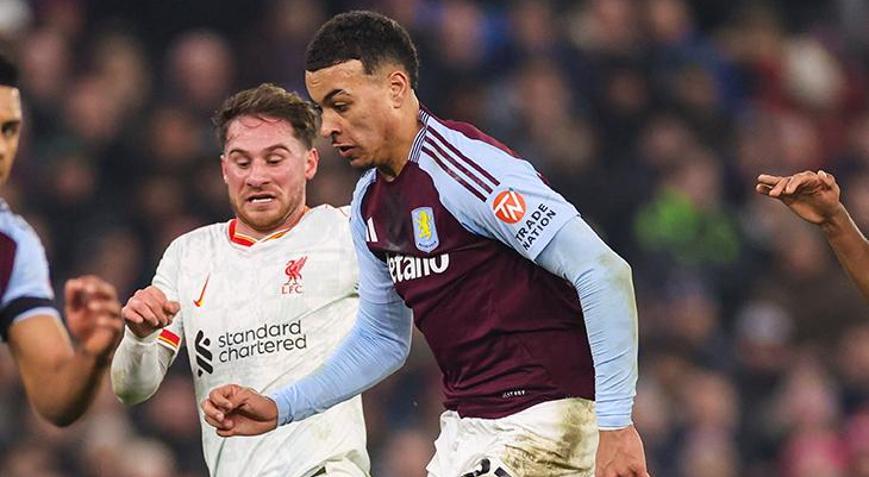 Premier Ligde Aston Villa ile Liverpool puanları paylaştı