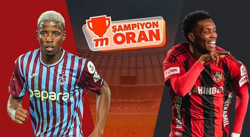 Trabzonspor, Gaziantep FK karşısında zafer peşinde Maçın heyecanı Şampiyon Oran farkıyla Mislide...