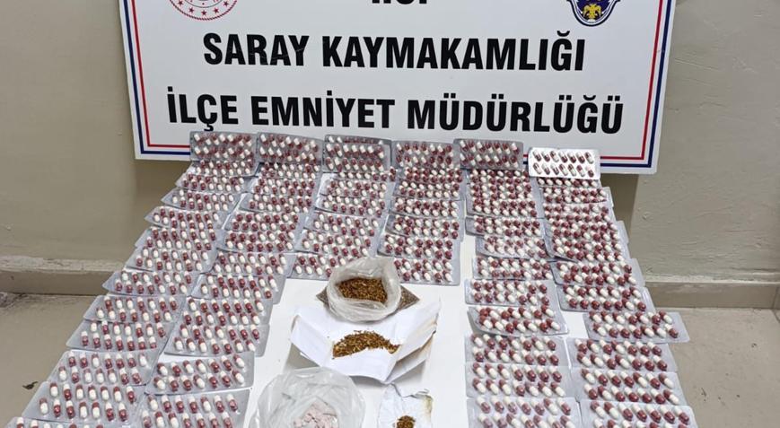 Evinde uyuşturucu bulunan şüpheli tutuklandı