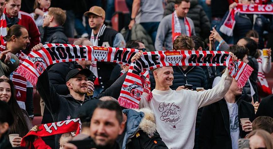 Almanyada Köln taraftarlarına bıçaklı koreografi tepkisi