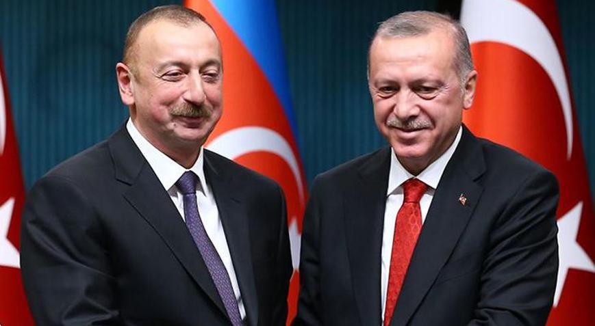 Aliyev, yeniden AK Parti Genel Başkanı seçilen Cumhurbaşkanı Erdoğanı kutladı