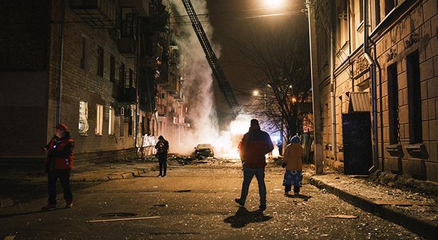 Rusyadan Harkive dron saldırısı