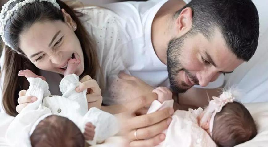 Yıldız Çağrı Atiksoy ile Berk Oktaydan anne babalık açıklaması Kızımız çok uysal