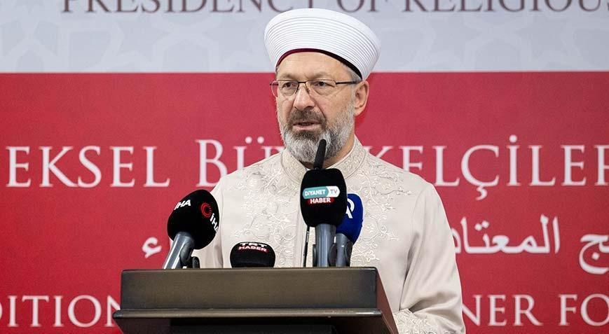 Diyanet İşleri Başkanı Erbaş, İslam Ülkeleri Büyükelçileri İftar Programına katıldı