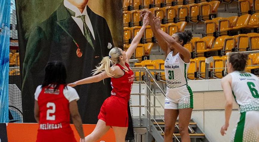 Melikgazi Kayseri Basketbol, Nesibe Aydın deplasmanında takılmadı