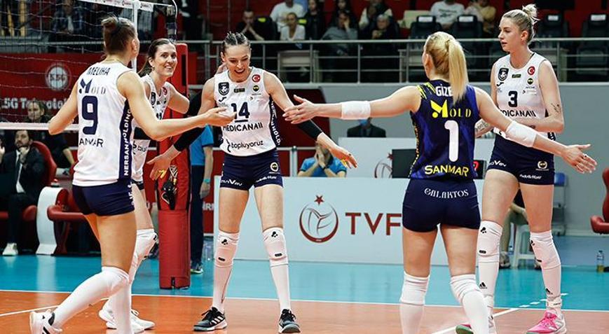 Fenerbahçe Medicana, Bahçelievler Belediyespora set vermedi