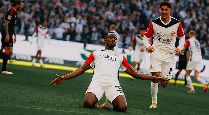 Michy Batshuayinin golü Eintracht Frankfurta yetmedi