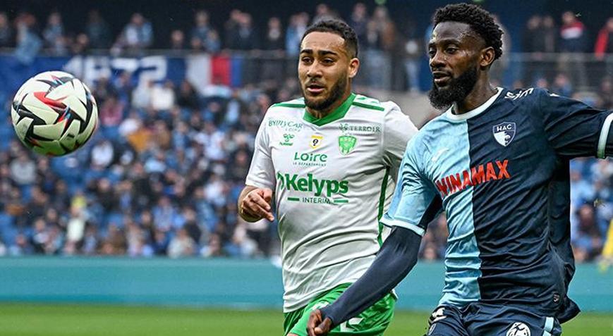 Le Havre ile Saint Etienne puanları paylaştı
