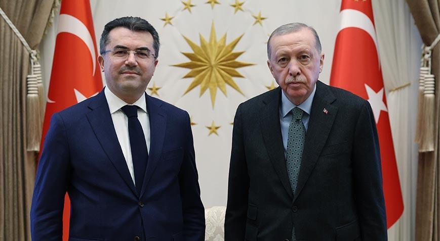 Cumhurbaşkanı Erdoğan MGK Genel Sekreteri Okay Memişi kabul etti