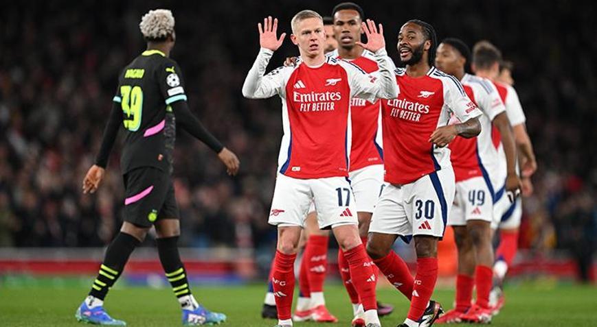 Arsenal, Devler Liginde güle oynaya çeyrek finalde