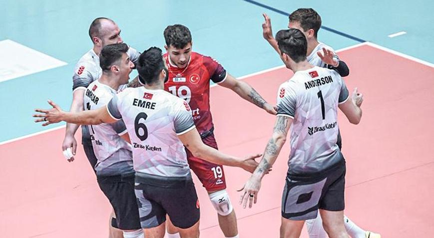 Ziraat Bankkart, Trentino Itasa mağlup