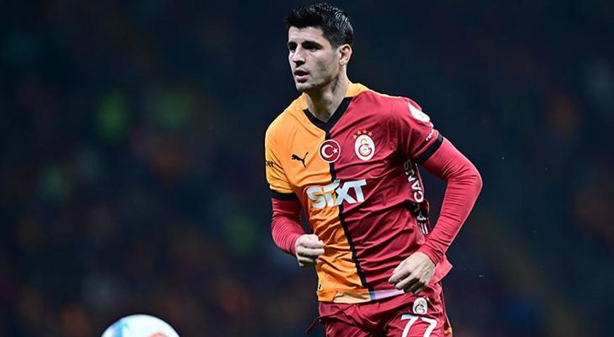 Galatasarayda Alvaro Moratadan 3üncü gol