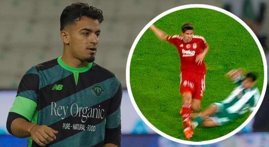 Beşiktaş maçında VAR uyardı, kırmızı kart çıktı Büyük üzüntü yaşadı