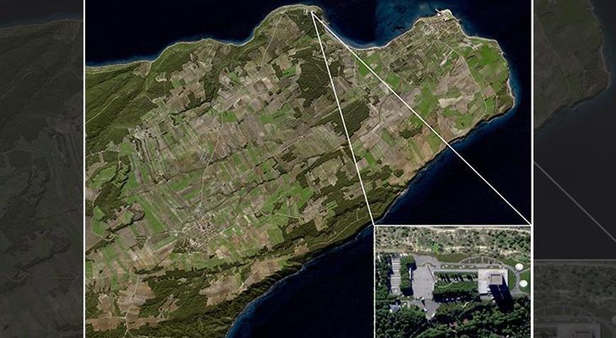 Göktürk-1 uydusu 100 bininci görüntüyü Çanakkale Şehitler Abidesinden aldı