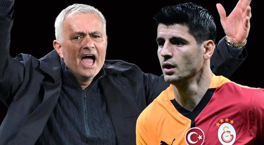 Galatasarayın golcüsü Moratadan Mourinho ve Fenerbahçe derbisi sözleri Büyük sevgim var ama...