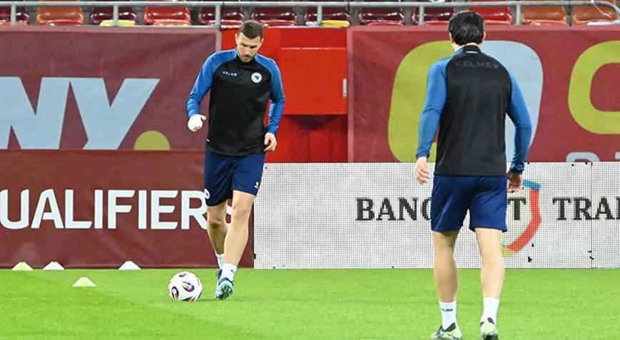 Fenerbahçede Edin Dzeko şoku Kırık şüphesi