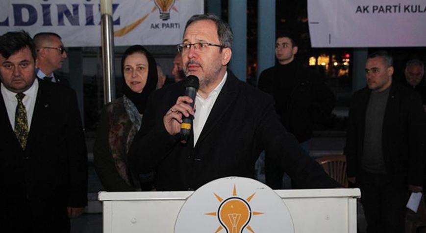 Hizmet için yürütülecek her türlü çalışmaya destek olmaya hazırız