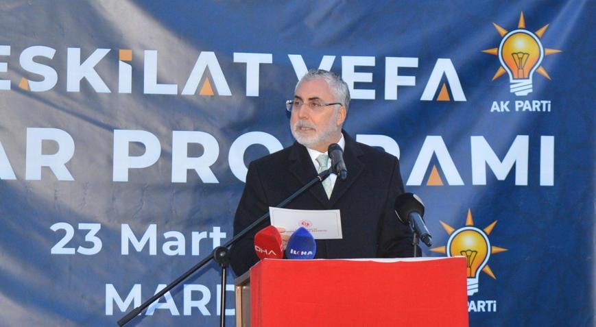 Bakan Işıkhan: Ülkemizi yüzyılın yükselen gücü yapmak için gayret etmeye devam edeceğiz