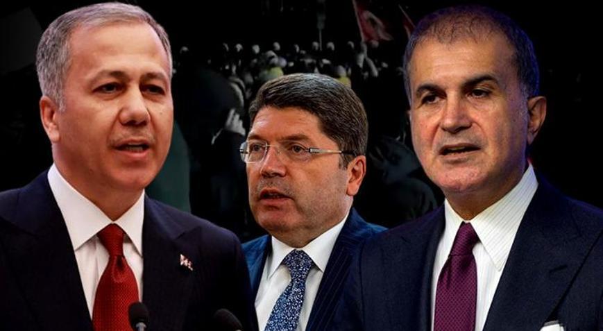 Saraçhanedeki gösterilerde Erdoğan ve ailesine yönelik hakaretlere tepki yağdı