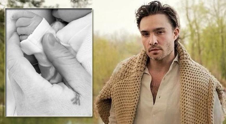 Gossip Girl dizisinin yıldızı Ed Westwick baba oldu Dünyaya hoş geldin