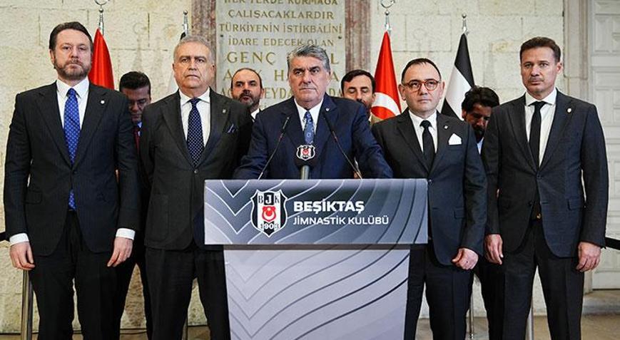 Beşiktaştan TFFye istifa çağrısı Başkan Serdal Adalı ateş püskürdü
