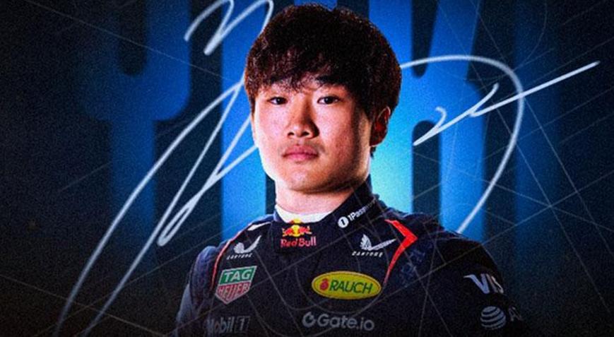 Red Bullda Max Verstappenin yeni partneri Yuki Tsunoda