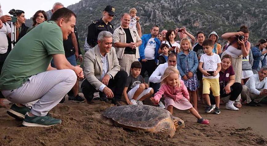 500 bin kişinin gelmesi bekleniyor Tatilcilere caretta caretta uyarısı: Beslemeyin