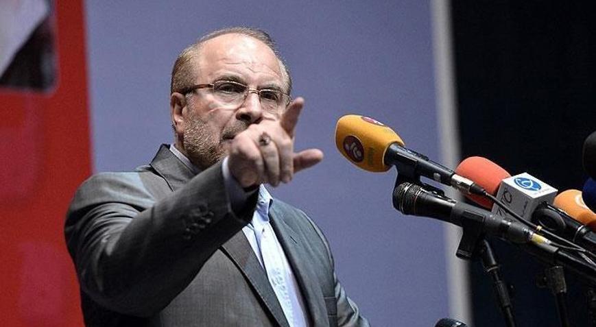 İran Meclis Başkanı Galibaftan ABD üslerine saldırı tehdidi