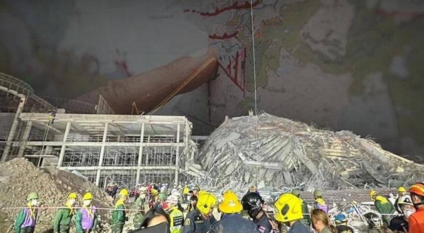 Myanmarı yıkan fayda Türkiye benzerliği Altından geçiyor: 6 Şubatın 89 katı