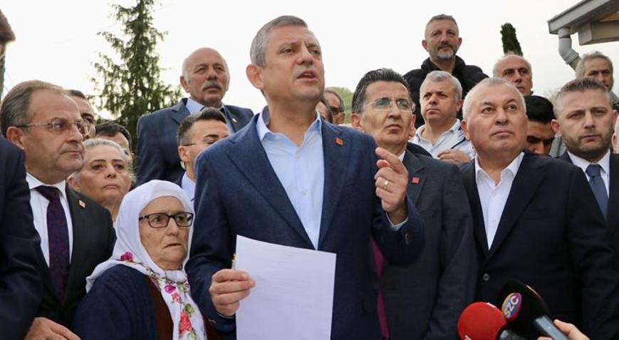 CHP Genel Başkanı Özgür Özel, Trabzonda konuştu