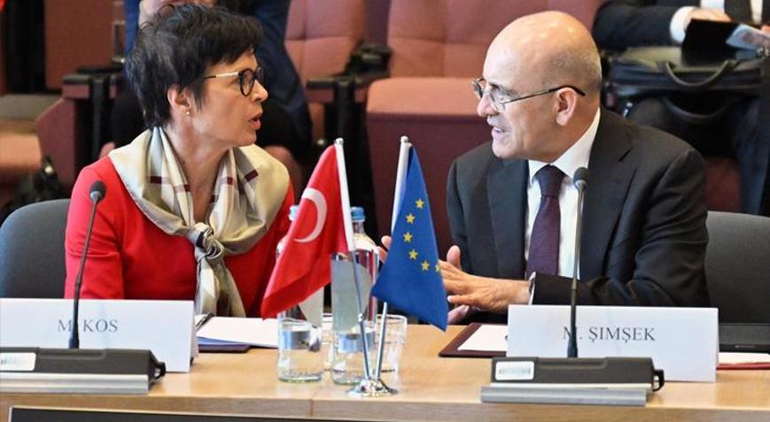 SON DAKİKA: Bakan Şimşek AB ile masaya oturdu! Gümrük Birliği ve vize kolaylığı açıklaması