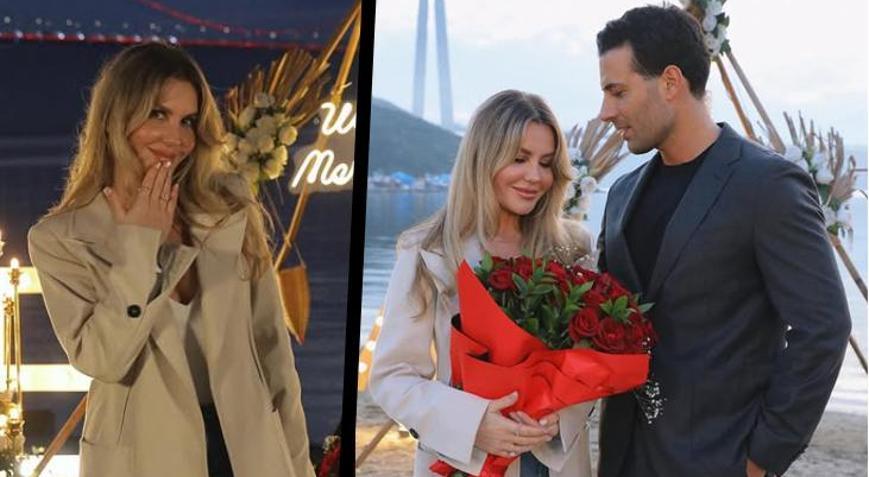 Esra Erolun kardeşi Eda Erol evlilik yolunda ilk adımı attı Milyon kez evet