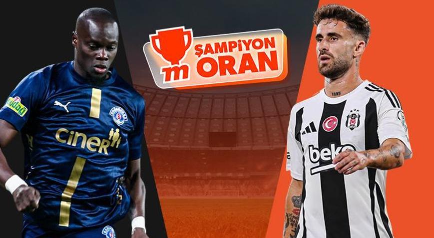 Beşiktaş, Kasımpaşaya konuk oluyor Maçın heyecanı Şampiyon Oranlar ile Mislide