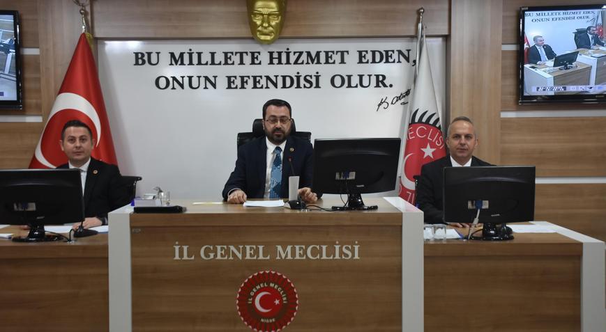 Niğde İl Genel Meclisinde Komisyon üyeleri belirlendi